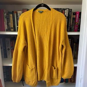 Mustard Wild Fable Cardigan